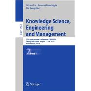 Knowledge Science, Engineering and Management