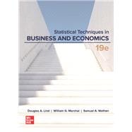 Statistical Techniques in Business and Economics [Rental Edition]