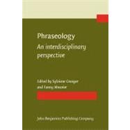 Phraseology : An Interdisciplinary Perspective