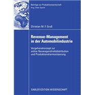 Revenue-Management in der automobilindustrie