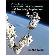 WebAssign for Zill's A First Course in Differential Equations with Modeling Applications, 11th Edition [Instant Access], Single-Term