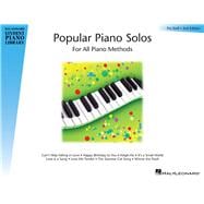 Popular Piano Solos - Prestaff Level Hal Leonard Student Piano Library Book Only