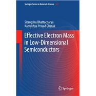 Effective Electron Mass in Low-dimensional Semiconductors