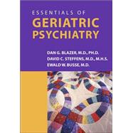 Essentials of Geriatric Psychiatry