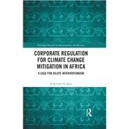 Corporate Regulation for Climate Change Mitigation in Africa
