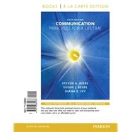 Communication Principles for a Lifetime -- Books a la Carte