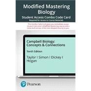 Modified Mastering Biology with Pearson eText for Campbell Biology: Concepts & Connections, 10e