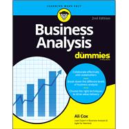 Business Analysis For Dummies