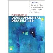 Handbook of Developmental Disabilities