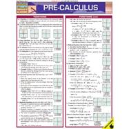Pre-Calculus Quick Study Reference Guide,9781423202486