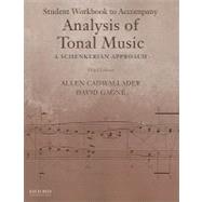 Wkbk to accompany: Accompany Analysis of Tonal Music : A Schenkerian Approach