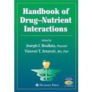 Handbook of Drug Nutrient Interactions