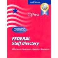 Federal Staff Directory Summer 2008