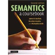 Semantics: A Coursebook,9780511282492
