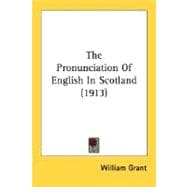 The Pronunciation Of English In Scotland