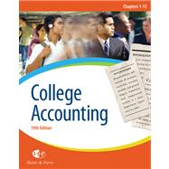 College Accounting, Chapters 1-15