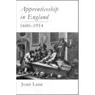 Apprenticeship In England, 1600-1914