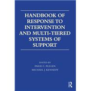 Handbook of Response to Intervention and Multi-Tiered Systems of Support