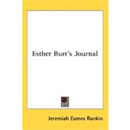 Esther Burr's Journal