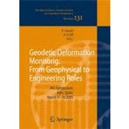 Geodetic Deformation Monitoring