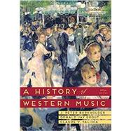Norton Bundle  - History of Western Music + 3 vol. Anthology