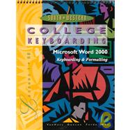 College Keyboarding, Microsoft Word 2000, Lessons 1-60 Text/Data Disk Package