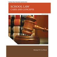 School Law: Cases and Concepts