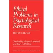 Ethical Problems in Psychological Research