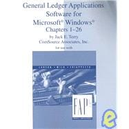 General Ledger Applications Software for Microsoft Windows Chapters 1-26