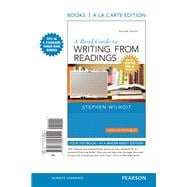 Brief Guide to Writing from Readings, A, Books a la Carte Edition, MLA Update Edition