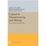 Capital in Manufacturing and Mining
