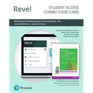 Revel for Writing and Reading Across the Curriculum -- Combo Access Card
