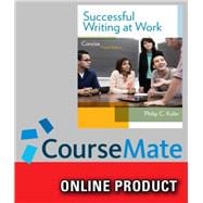 CourseMate for Kolin's Successful Writing at Work: Concise Edition, 4th Edition, [Instant Access], 1 term (6 months)