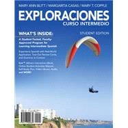 Exploraciones curso intermedio (with iLrn Printed Access Card and Student Activities Manual)