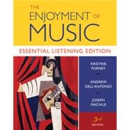 The Enjoyment of Music: Essential Listening Edition (Third Essential Learning Edition)