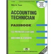 Accounting Technician Passbooks Study Guide