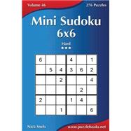 Mini Sudoku 6x6 - Hard - 276 Puzzles