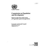 Report of the Commission on Population and Development