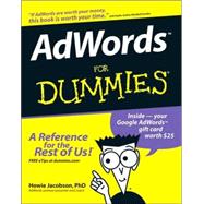 AdWords For Dummies<sup>®</sup>