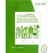Study Guide for Rathus' Childhood and Adolescence: Voyages in Development, 4th