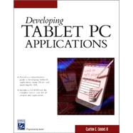 Developing Tablet PC Applications