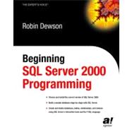 Beginning SQL Server 2000 Programming