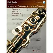 Advanced Contest Solos for Clarinet - Volume I Music Minus One Clarinet