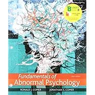 Loose-leaf Version for Fundamentals of Abnormal Psychology