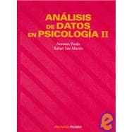 Analisis de datos en psicologia II/ Analisis of data in psychology II