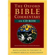 The Oxford Bible Commentary Version 1.0 on CD-ROM  Single-User Version