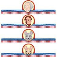 Presidents' Day Readers Theater Headbands and Play Script