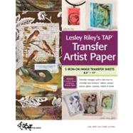Lesley Riley's TAP Transfer Artist Paper 5-Sheet Pack 5 Iron-on Image Transfer Sheets  8.5 x 11