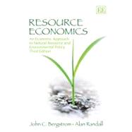 Resource Economics: An Economic Approach to Natural Resource and Environmental Policy