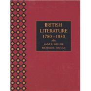 British Literature 1780 to 1830, Paperback Version